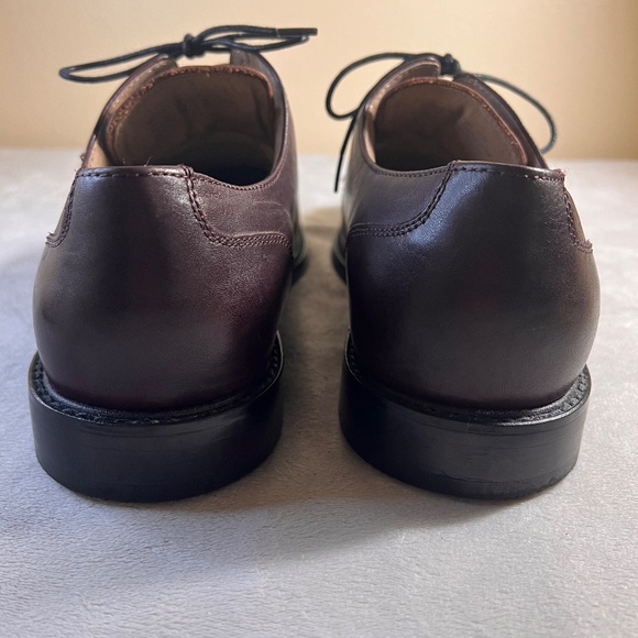 Florsheim Men\'s Size 10 Burgundy Leather Dress Shoes Cap Toe Oxford Elegant main image 4